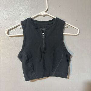 Nike Black Zip-Up athletic top